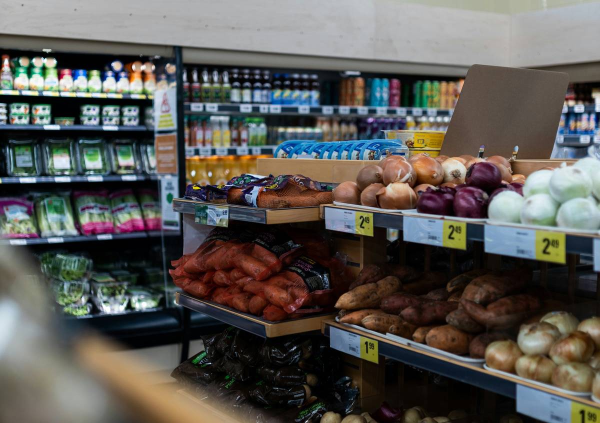 Best Products at Kings supermarket display showing clean-label pantry staples